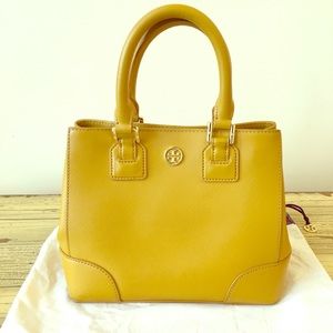 Tory Burch Robinson Mini Square Tote